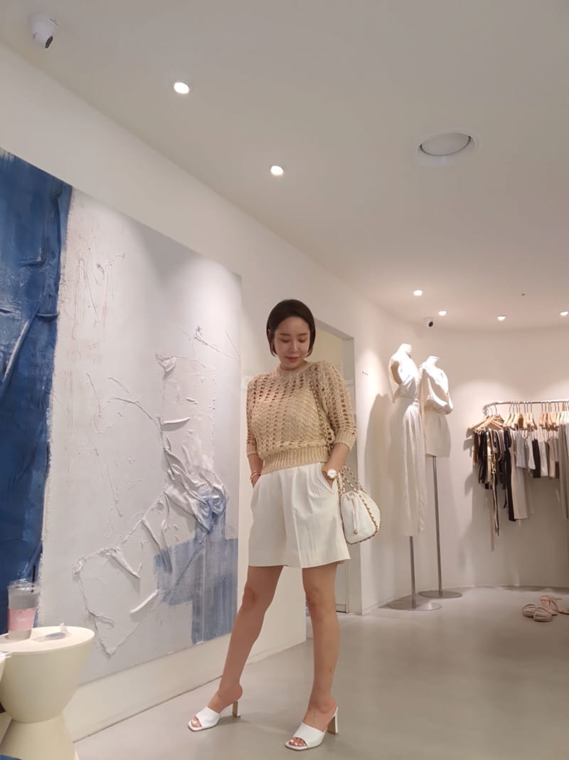 Wida - Korean Women Fashion - #momslook - Round Tee - 10
