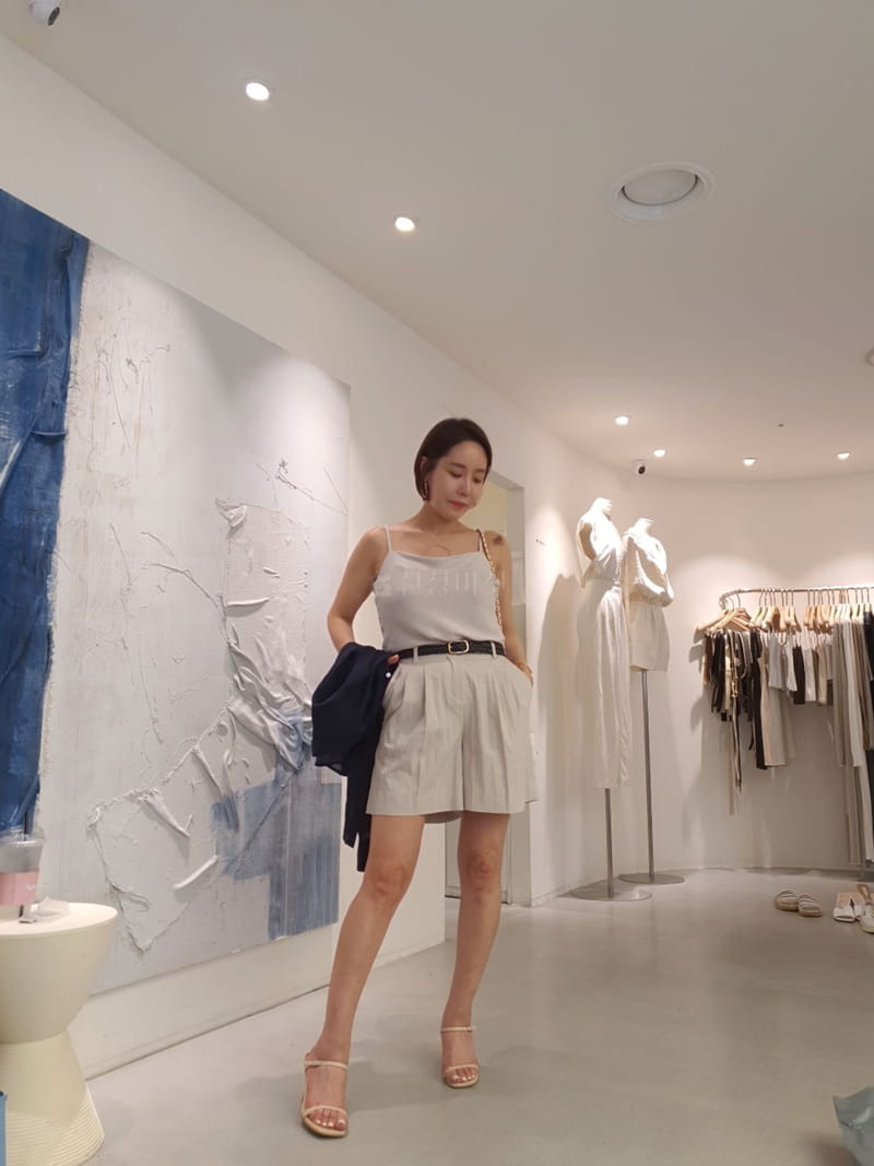 Wida - Korean Women Fashion - #shopsmall - Nat String Sleeveless - 8