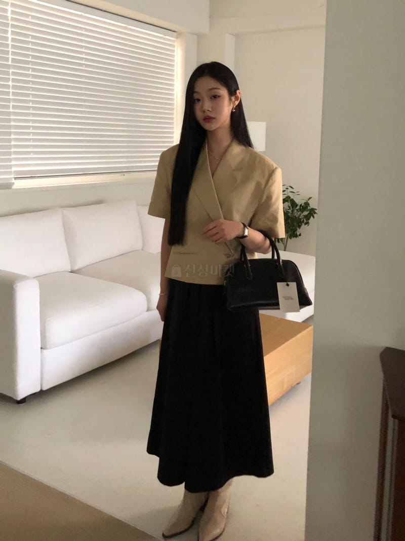 Your - Korean Women Fashion - #momslook - Linen Jacket - 2
