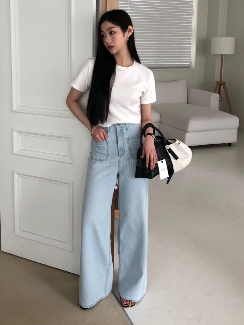 Your - Korean Women Fashion - #shopsmall - Summer Point Jeans - 3