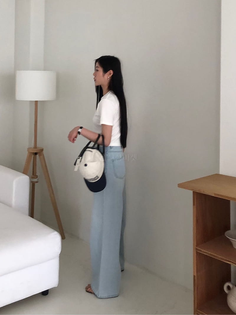 Your - Korean Women Fashion - #shopsmall - Summer Point Jeans - 4