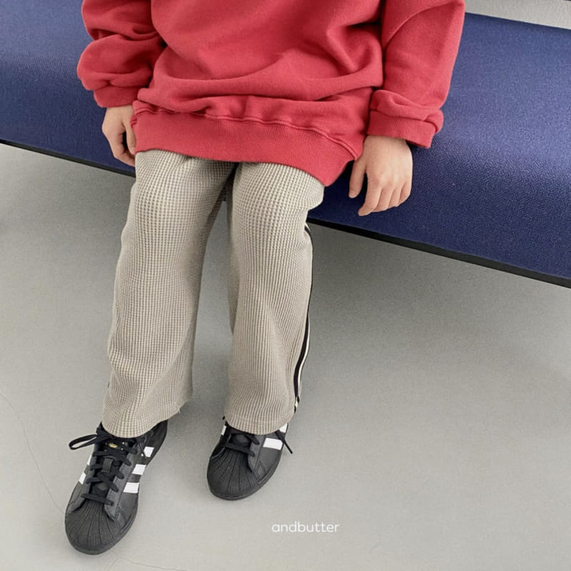 Andbutter - Korean Children Fashion - #childrensboutique - Croiffle Pants - 9