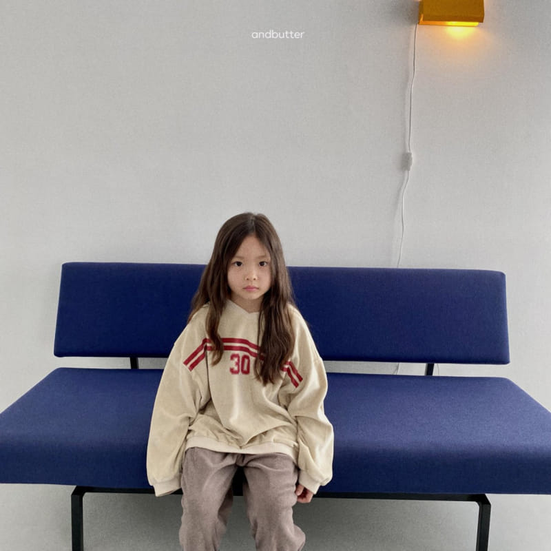 Andbutter - Korean Children Fashion - #childrensboutique - Butter V Sweatshirt - 2