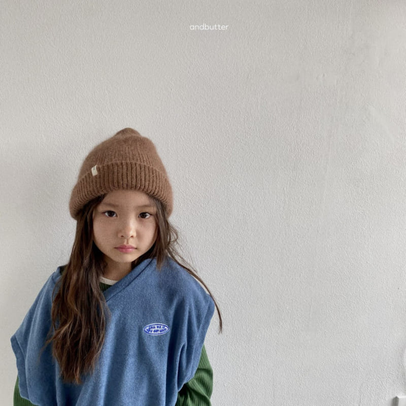 Andbutter - Korean Children Fashion - #designkidswear - Teddy Vest - 7