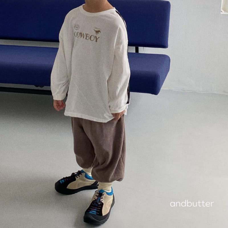 Andbutter - Korean Children Fashion - #fashionkids - Cow Boy Tee - 11