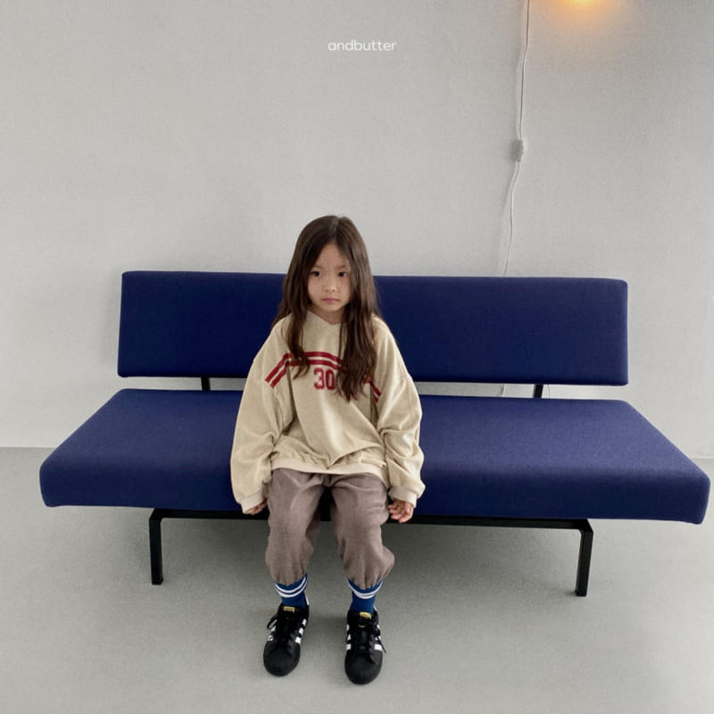 Andbutter - Korean Children Fashion - #fashionkids - Butter V Sweatshirt - 5
