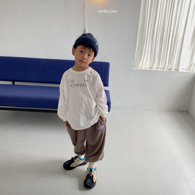 Andbutter - Korean Children Fashion - #kidsshorts - Cow Boy Tee - 12