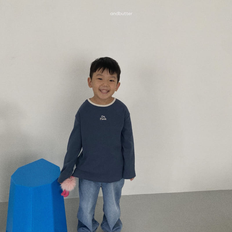 Andbutter - Korean Children Fashion - #kidsshorts - Buco Color Tee - 10