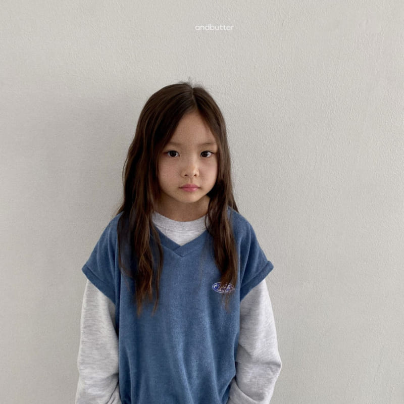 Andbutter - Korean Children Fashion - #kidsstore - Teddy Vest - 11