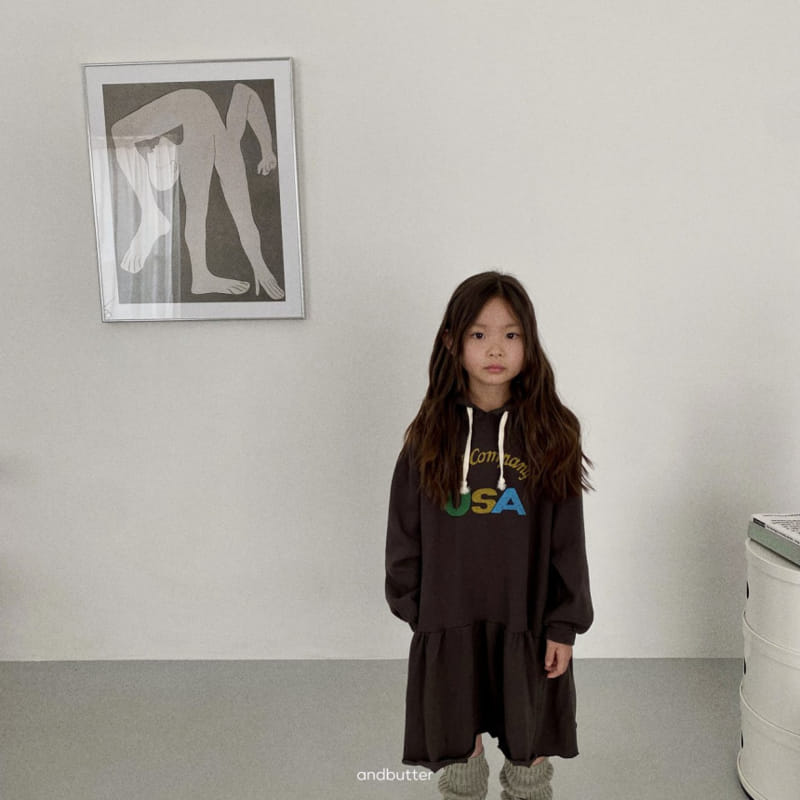 Andbutter - Korean Children Fashion - #kidsstore - Plare Hoody One-piece - 6
