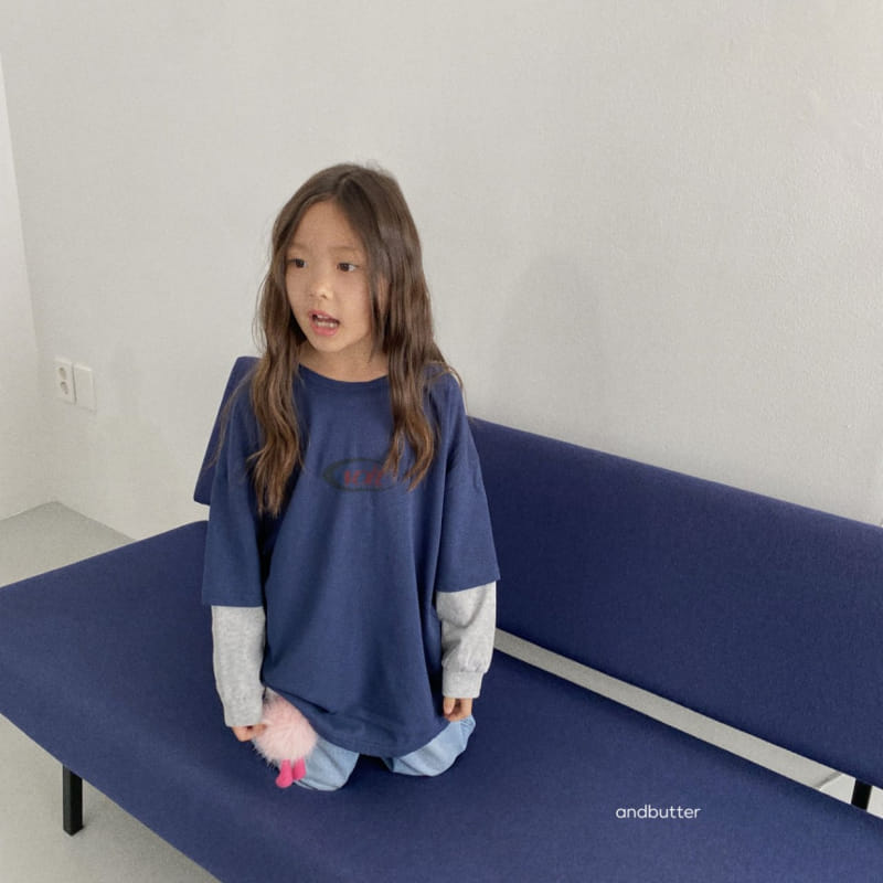 Andbutter - Korean Children Fashion - #kidsstore - Bort Layered Tee - 3