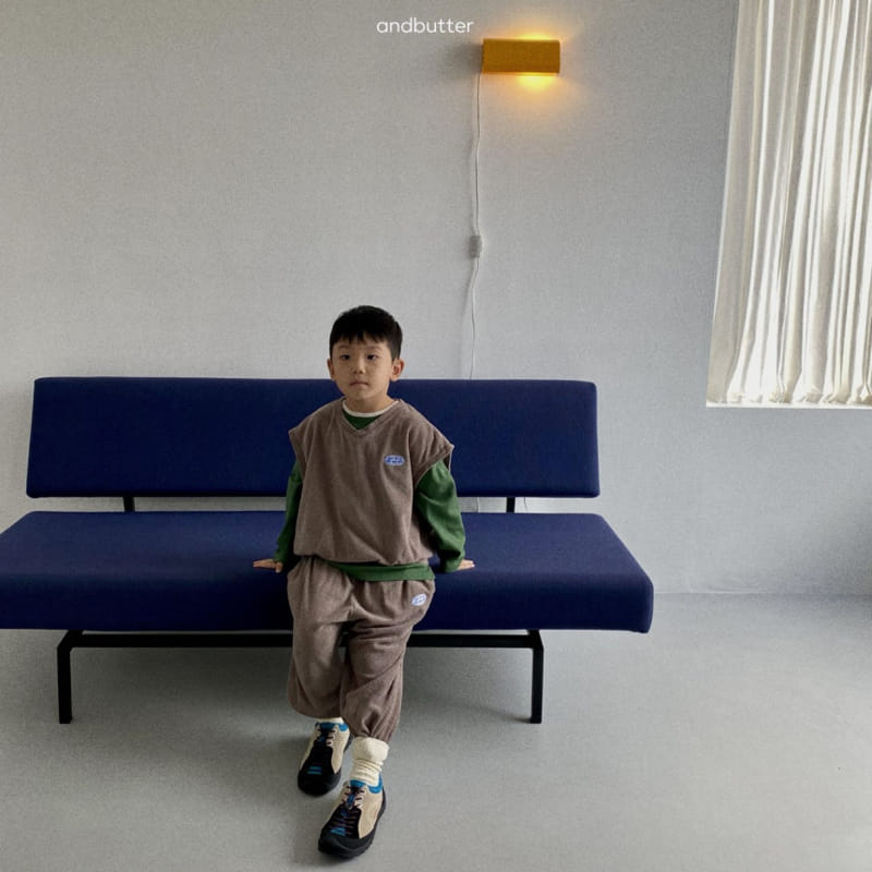 Andbutter - Korean Children Fashion - #kidzfashiontrend - Teddy Pants - 11