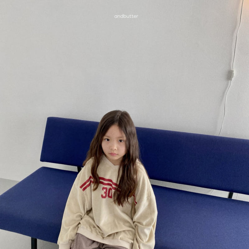 Andbutter - Korean Children Fashion - #kidzfashiontrend - Butter V Sweatshirt - 8