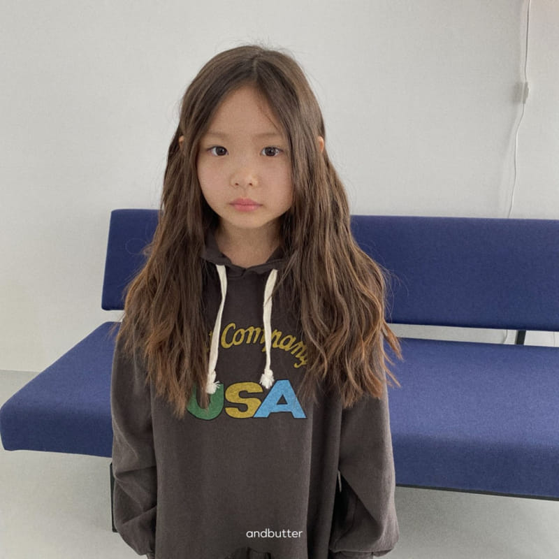 Andbutter - Korean Children Fashion - #kidzfashiontrend - Plare Hoody One-piece - 7