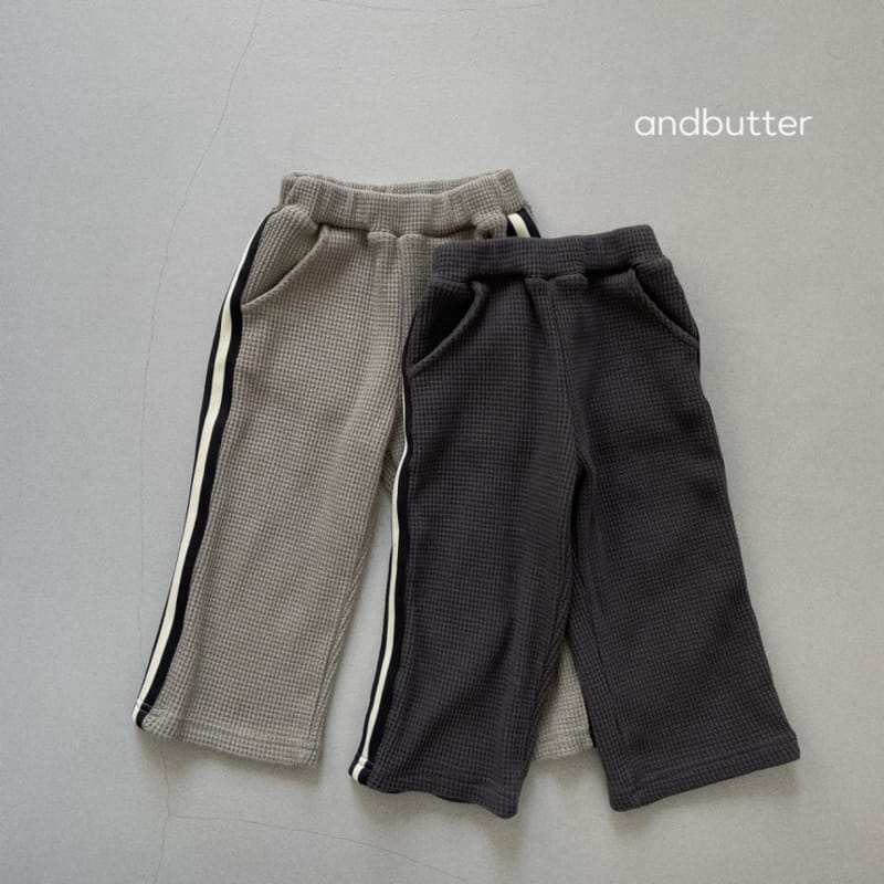 Andbutter - Korean Children Fashion - #littlefashionista - Croiffle Pants