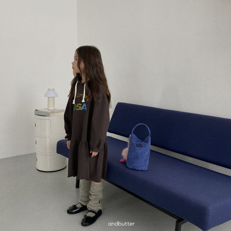 Andbutter - Korean Children Fashion - #littlefashionista - Plare Hoody One-piece - 9