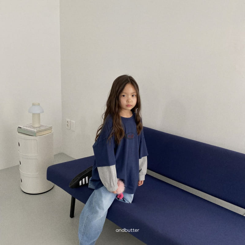 Andbutter - Korean Children Fashion - #magicofchildhood - Bort Layered Tee - 7