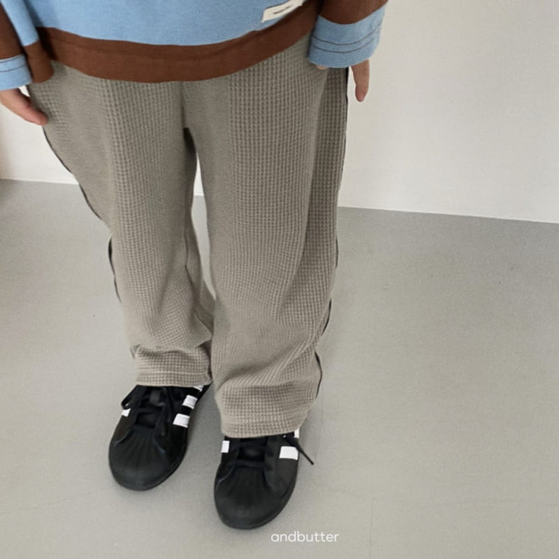Andbutter - Korean Children Fashion - #minifashionista - Croiffle Pants - 4