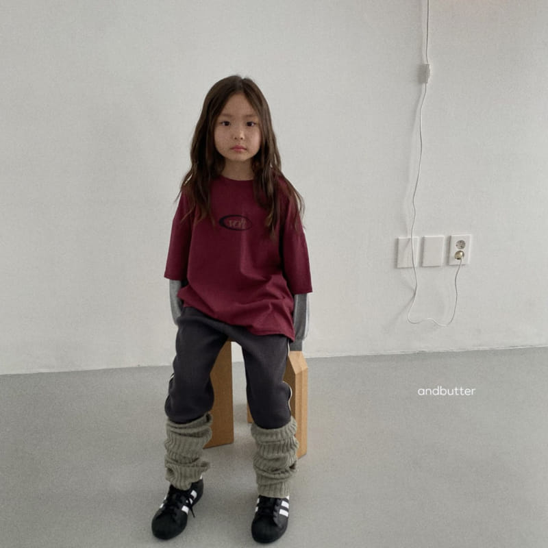 Andbutter - Korean Children Fashion - #todddlerfashion - Bort Layered Tee - 10