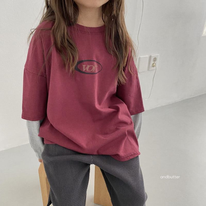 Andbutter - Korean Children Fashion - #toddlerclothing - Bort Layered Tee - 11