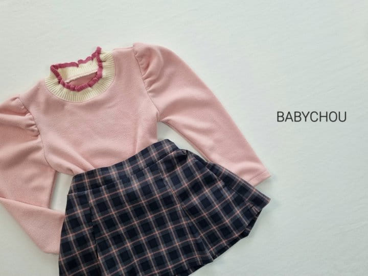 Babychou - Korean Children Fashion - #Kfashion4kids - Lip Puff Tee - 8