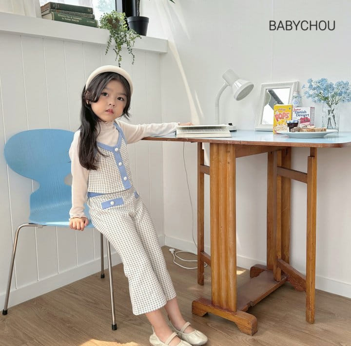 Babychou - Korean Children Fashion - #childofig - Bote Top Bottom Set - 5