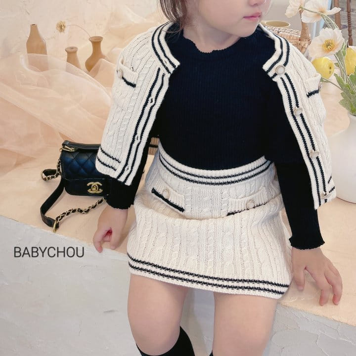 Babychou - Korean Children Fashion - #childofig - Luna Cardigan - 12