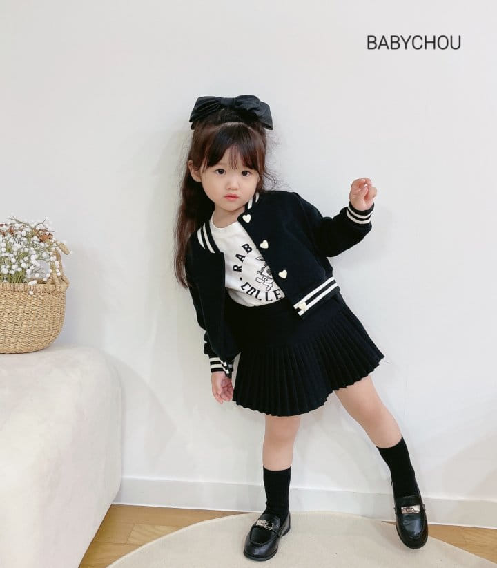 Babychou - Korean Children Fashion - #childofig - Heart Jumper - 11
