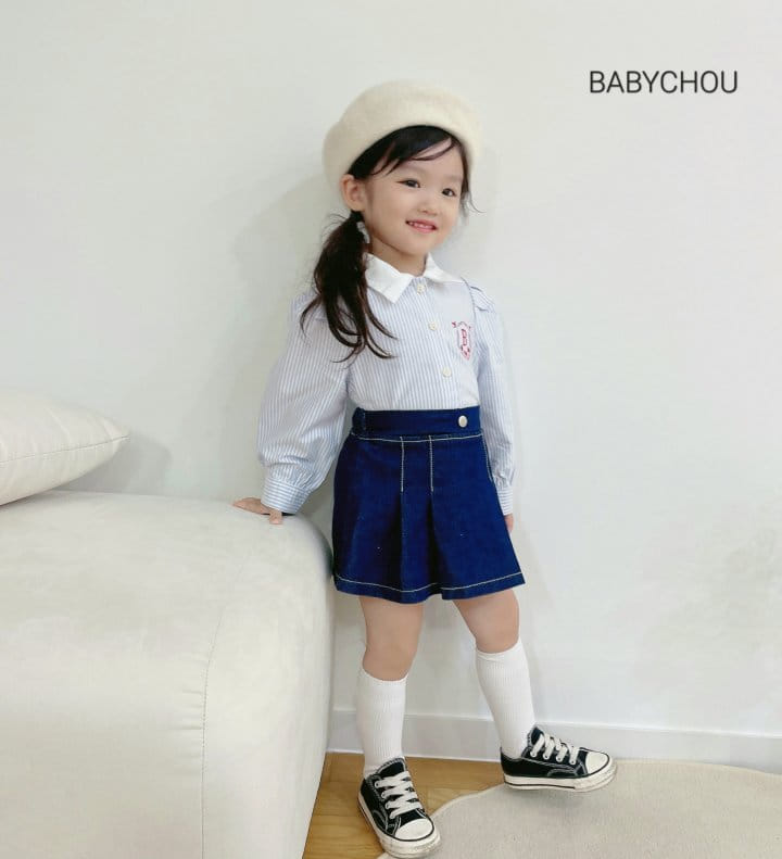 Babychou - Korean Children Fashion - #childofig - Flit Skirt - 8