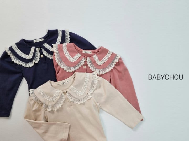 Babychou - Korean Children Fashion - #childrensboutique - Stripes Lie Tee