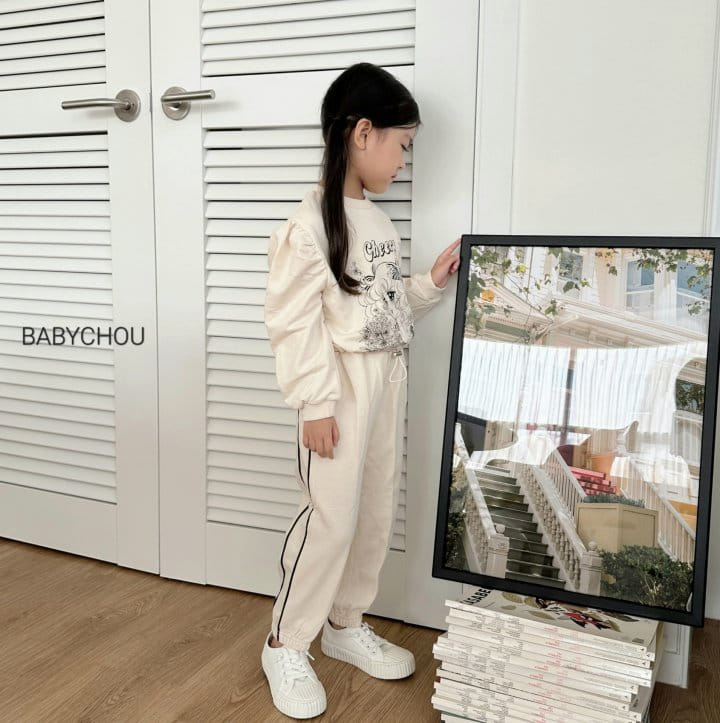 Babychou - Korean Children Fashion - #designkidswear - Candy Top Bottom Set - 6