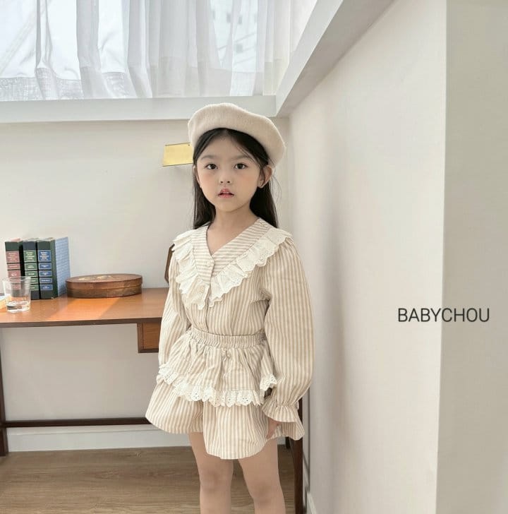Babychou - Korean Children Fashion - #designkidswear - And U Blouse - 5