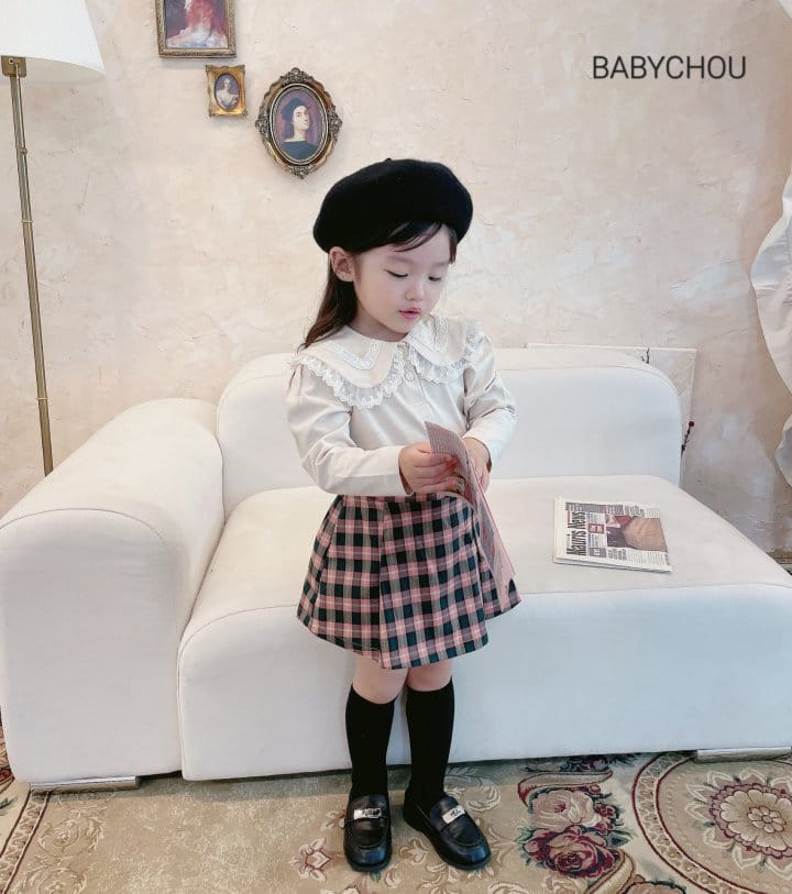 Babychou - Korean Children Fashion - #designkidswear - Stripes Lie Tee - 2