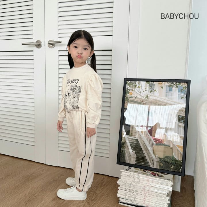 Babychou - Korean Children Fashion - #discoveringself - Candy Top Bottom Set - 7