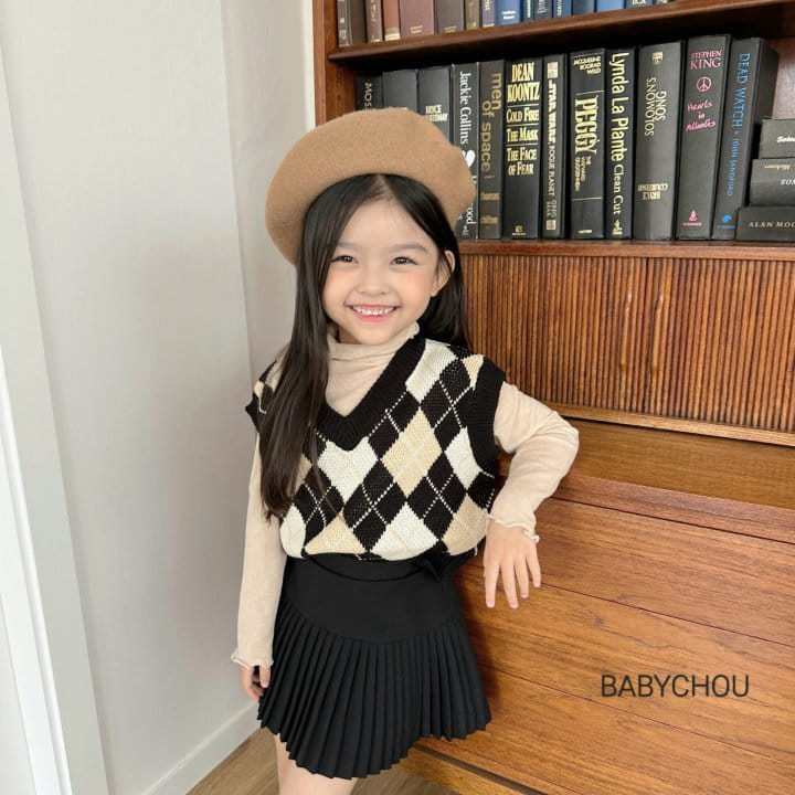 Babychou - Korean Children Fashion - #discoveringself - Slim Turtle Neck Tee - 10