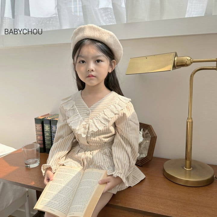 Babychou - Korean Children Fashion - #discoveringself - And U Blouse - 6