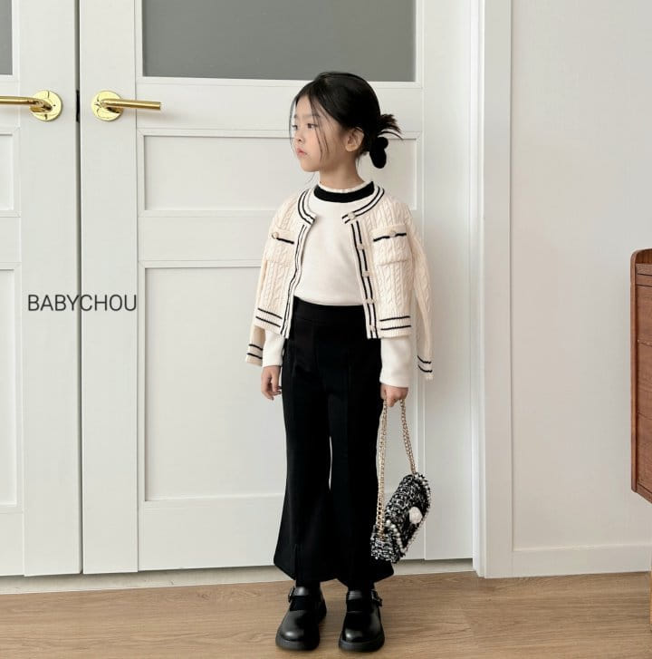 Babychou - Korean Children Fashion - #discoveringself - Lip Puff Tee - 3