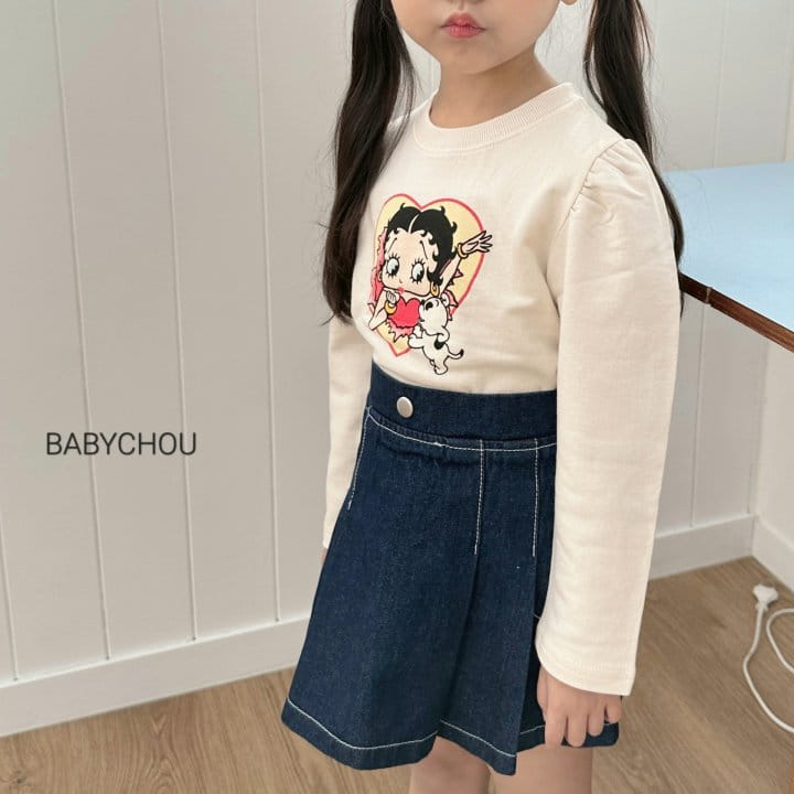 Babychou - Korean Children Fashion - #discoveringself - Rora Puff Tee - 9