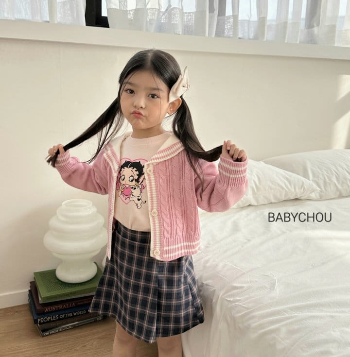 Babychou - Korean Children Fashion - #discoveringself - Sailor Cardigan - 5