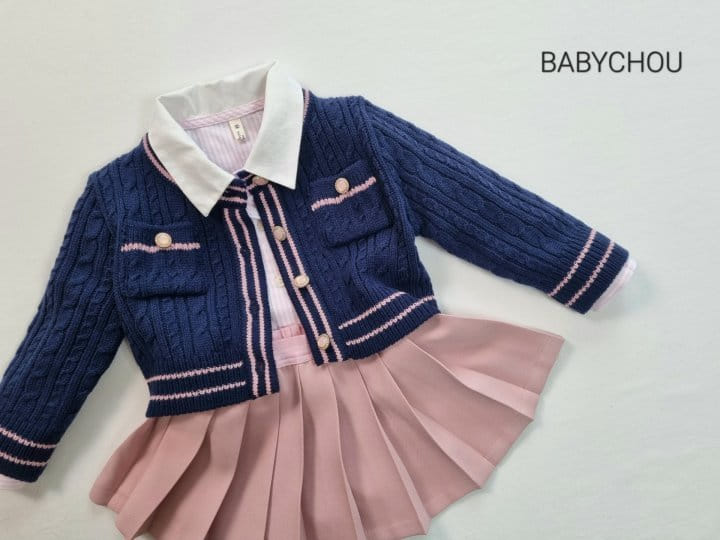Babychou - Korean Children Fashion - #fashionkids - A Pleats Skirt - 10