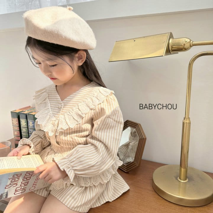 Babychou - Korean Children Fashion - #fashionkids - And U Blouse - 7