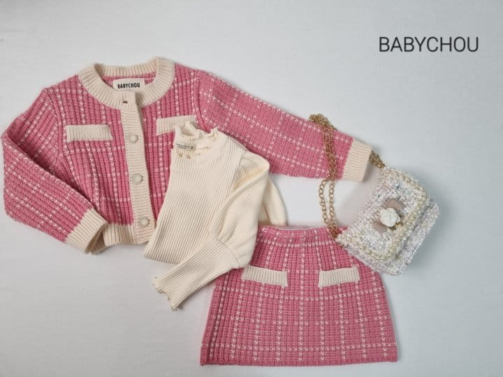 Babychou - Korean Children Fashion - #fashionkids - Twid Skirt - 2
