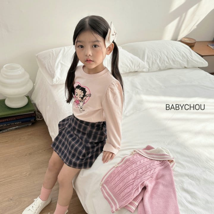 Babychou - Korean Children Fashion - #fashionkids - Rora Puff Tee - 10