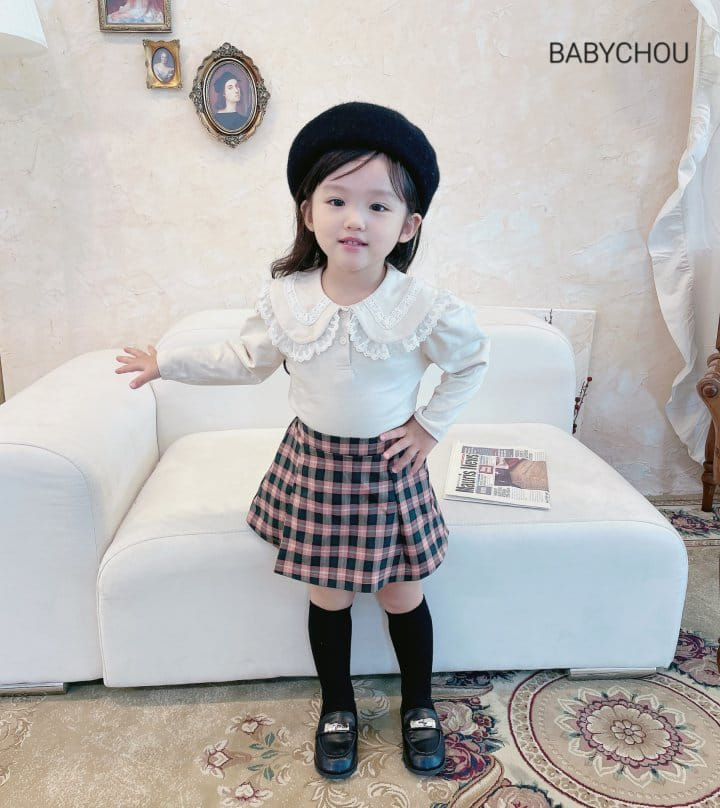 Babychou - Korean Children Fashion - #discoveringself - Stripes Lie Tee - 4