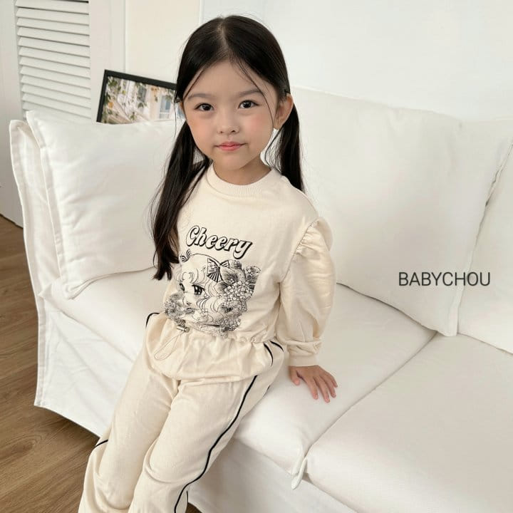 Babychou - Korean Children Fashion - #kidsshorts - Candy Top Bottom Set - 9