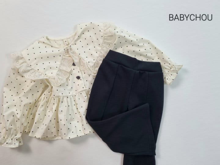 Babychou - Korean Children Fashion - #kidsshorts - Hush Blouse - 7