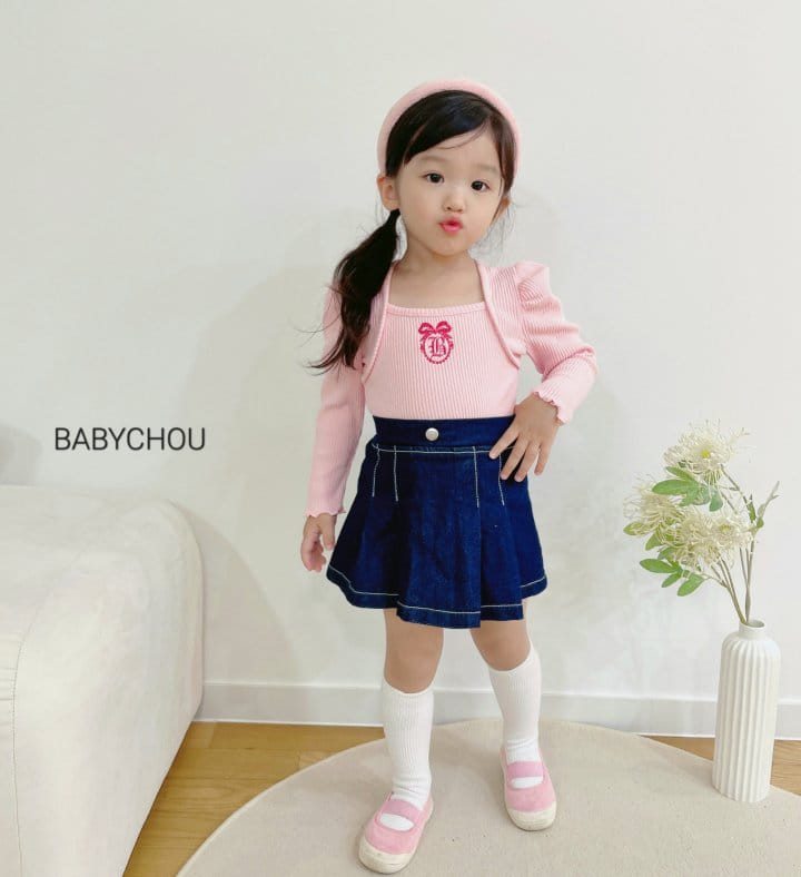 Babychou - Korean Children Fashion - #kidsshorts - Diva Tee - 5