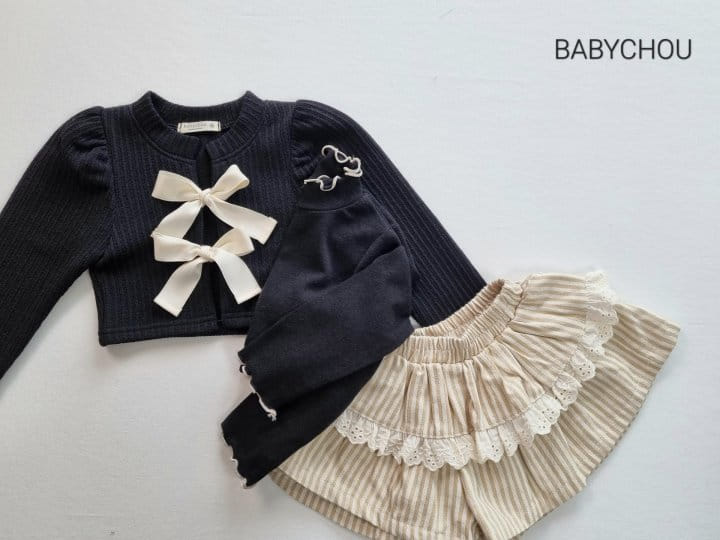 Babychou - Korean Children Fashion - #kidsshorts - Ane U Pants - 3