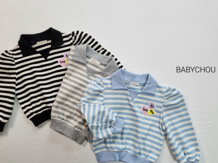 Babychou - Korean Children Fashion - #kidsshorts - Triangle Sweatshirt