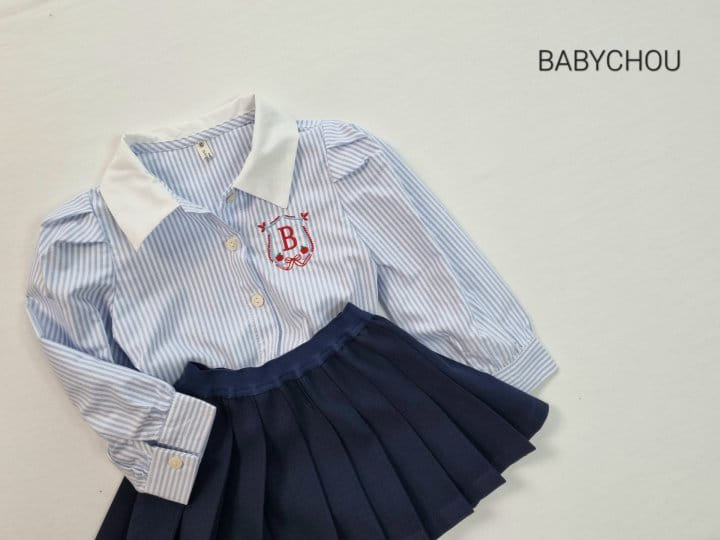 Babychou - Korean Children Fashion - #kidsshorts - A Pleats Skirt - 11